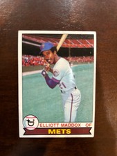 1979 Topps Baseball Elliott Maddox #69 New York Mets NM-MT