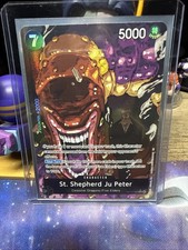 St. Shepherd JuPeter Alt Art OP13-084 Carrying On His Will One Piece TCG English