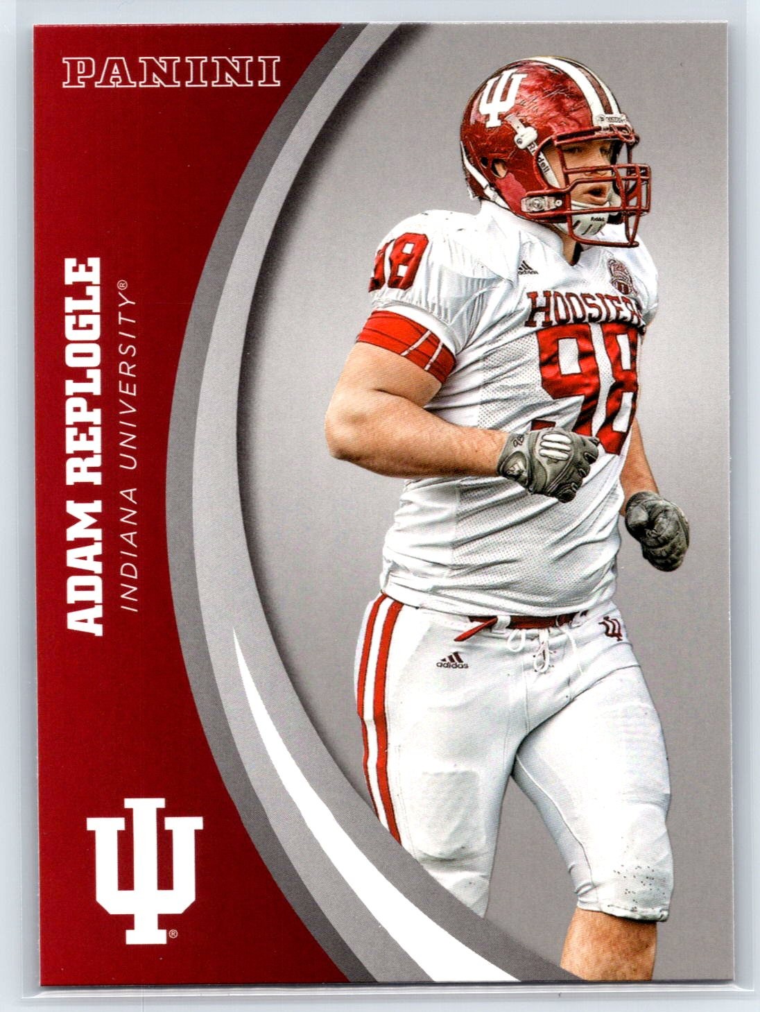 2016 Panini Collegiate Indiana Adam Replogle Silver Parallel #32
