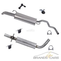 Atec Auspuffanlage SchalldÄMpfer FÜR VW Golf 4 1J Variant 1.4 1.6 1.9 SDI