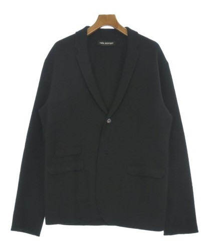 Neil Barrett, Neil Barrett Men's Vintage Black Wool Cotton Casual Jacket L B-Grade