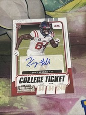 2021 Panini Contenders Draft Picks - College Ticket Autographs Kenny Yeboah #180