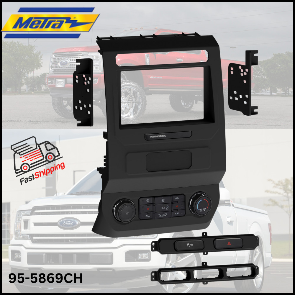 METRA 95-5869CH / DOUBLE  DIN CAR RADIO DASH KIT FOR 2015-20