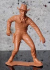 Vintage 1960s Marx Wild West Cowboy Gunslinger 6" Jumbo toy figure