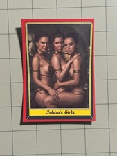 Princesa Esclava Leia, Padme, Rey Jabba’s Girls Tarjeta Adhesiva Personalizada Esclava Niñas