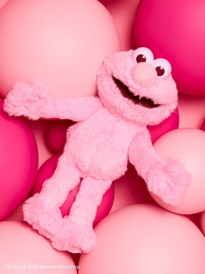 ピンクエルモ Sesame Street Elmo Plush Toy (S, Pink) From JP NEW | eBay