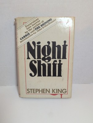 Stephen King Night Shift 1978 w/ Dust Jacket Book Club Edition