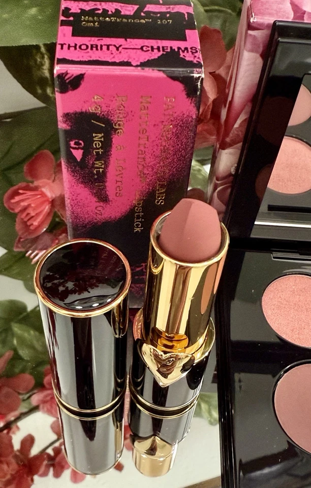 PAT MCGRATH LABS Divine Rose Quad Eternal Eden Eye Shadow & lipstick Authentic! - Image 4 of 4