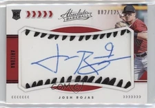 2020 Absolute Baseball Material Signatures Black /125 Josh Rojas Rookie Auto RC