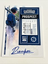 2020 Contenders Roberto Campos #PT2-RC Draft Prospect Ticket Detroit Tigers