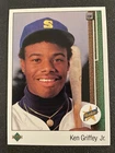 1989 Upper Deck Ken Griffey Jr. Rookie RC #1 Mariners