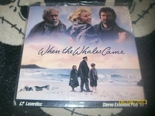 When the Whales Came Laserdisc LD Free Ship $50 Orders