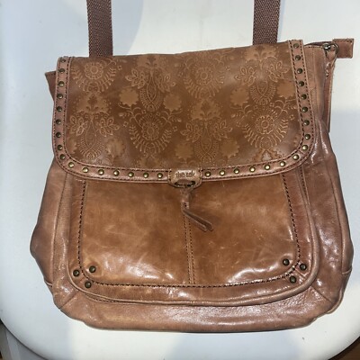 The Sak Convertible Backpack Crossbody Bag Ventura Brown 