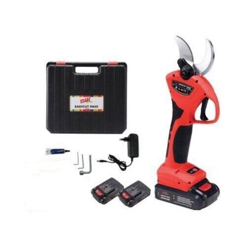 Forbice Da Potatura A Batteria 36 V 5,0 Ah Lame In Acciaio Taglio 25 mm Maxi