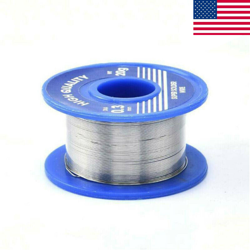 63/37 Tin Lead Solder Iron Wire Roll Rosin Core Soldering 2