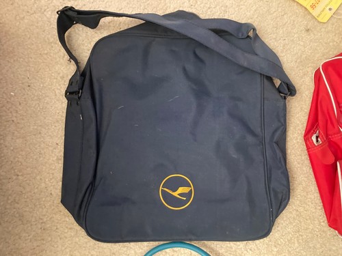 4 Vintage Airline Carry-On/Tote/Travel Bags! *BOAC•SwissAir•Lufthansa•Northwest* - Picture 9 of 11