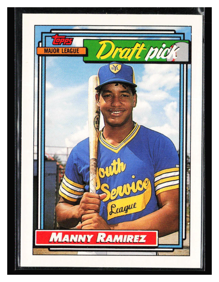 1992 Topps Draft Pick #156 Manny Ramirez