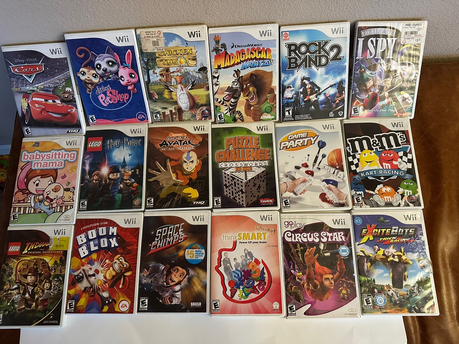 Lot Of 18 Nintendo Wii Games eBay