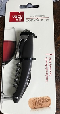 Kellnermesser Korkenzieher schwarz Vacu vin ''waiter`s''