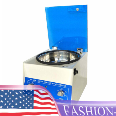 Centrifugeuse De Laboratoire Hématocrite – 100W, 12000 Tr/min – Pour Analyses Médicales