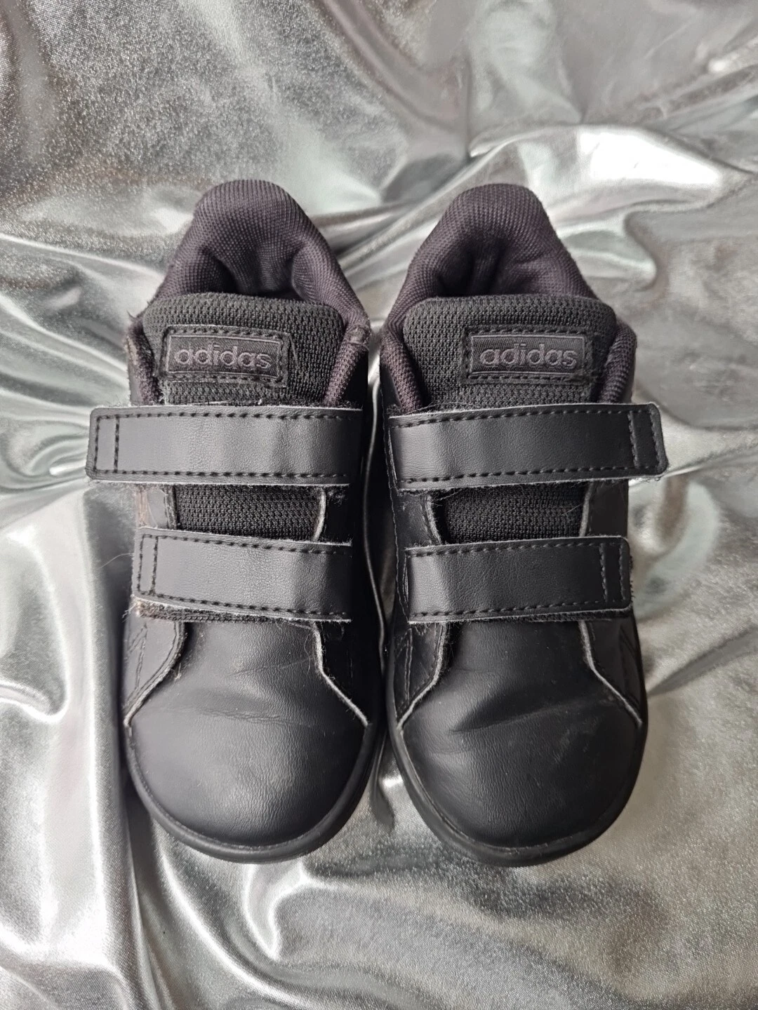 SCARPE ADIDAS VANTAGGIO BAMBINO UK8K nere USATE