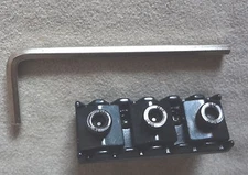 FLOYD ROSE Lic. LOCKING NUT MIGHTY MITE BLACK 43MM Top Mount 4 Electric Guitar