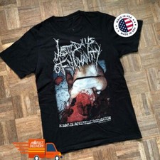 Last Days Of Humanity goregrind band Black Unisex S-5XL T-Shirt