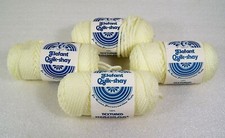 Elefant Quik-shay Macrame Crochet Yarn 3-4mm Herculon Fiber Q11 Ivory 200Yd