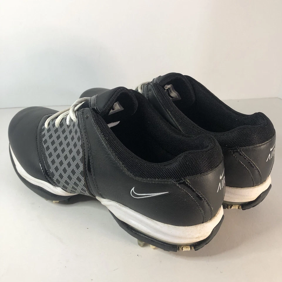 Nike Womens 8.5Golf Shoes Air Embellish Saddle 2010 Oxford Soft Spike 418379-010 - Image 4 of 4