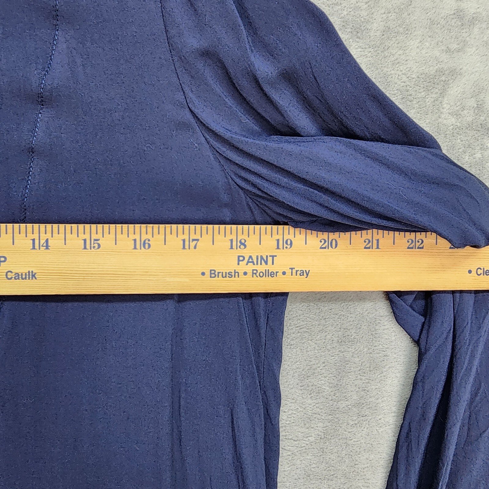 Anthropologie ELAN Shirt Dress Women’s Small Blue Chambray Lightweight Tie-Front