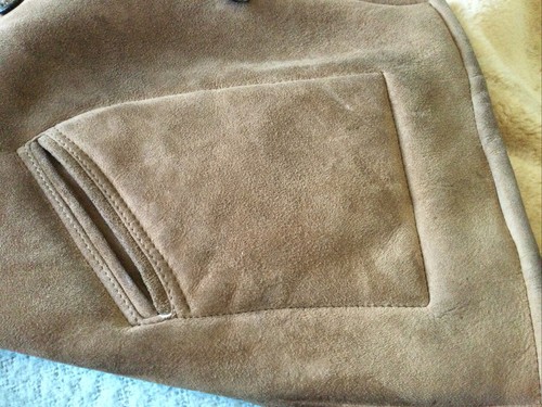 Vintage 80er Jahre Herren Lammfellmantel / Jacke 42", Made in Malta Retro Skinhead Mod - Bild 12 von 22