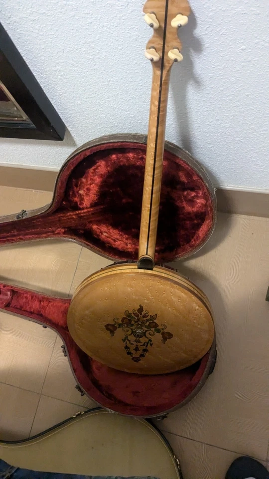 WURLITZER BANJO HECHO POR SLINGERLAND MAY BELL QUEENS AÑOS 20 1930 VINTAGE MAYBELL Foto 4 de 4