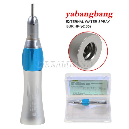 Dental 1:1 Fiber Optic Surgical Straight Nose Cone Low Speed Handpiece E-Type US - Bild 27 von 28