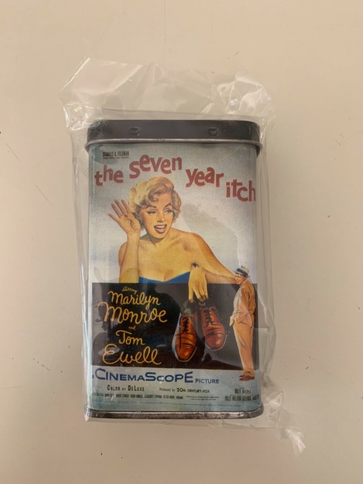 THE SEVEN YEAR ITCH,MARILYN MONROE , METAL CIGARETTE CASE, 1