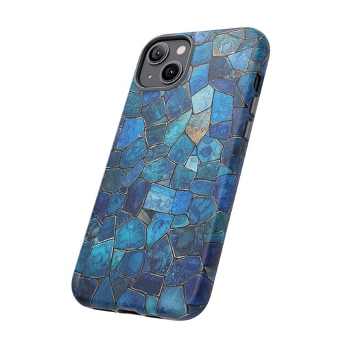 Blue Tortoise Glass Mosaic - Phone Cover Case for iPhone, Galaxy, Pixel - 第 79/281 張圖片
