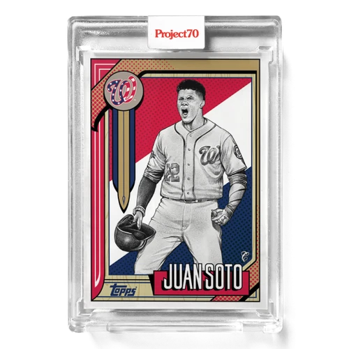 2021 TOPPS PROJECT70 #544 Juan Soto By Mister Cartoon