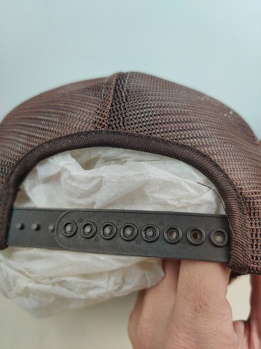 Vintage K Brand USA MADE Velvet Producers Trucker Hat Snapback Cap - Picture 3 of 6