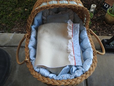 dolls moses basket ebay