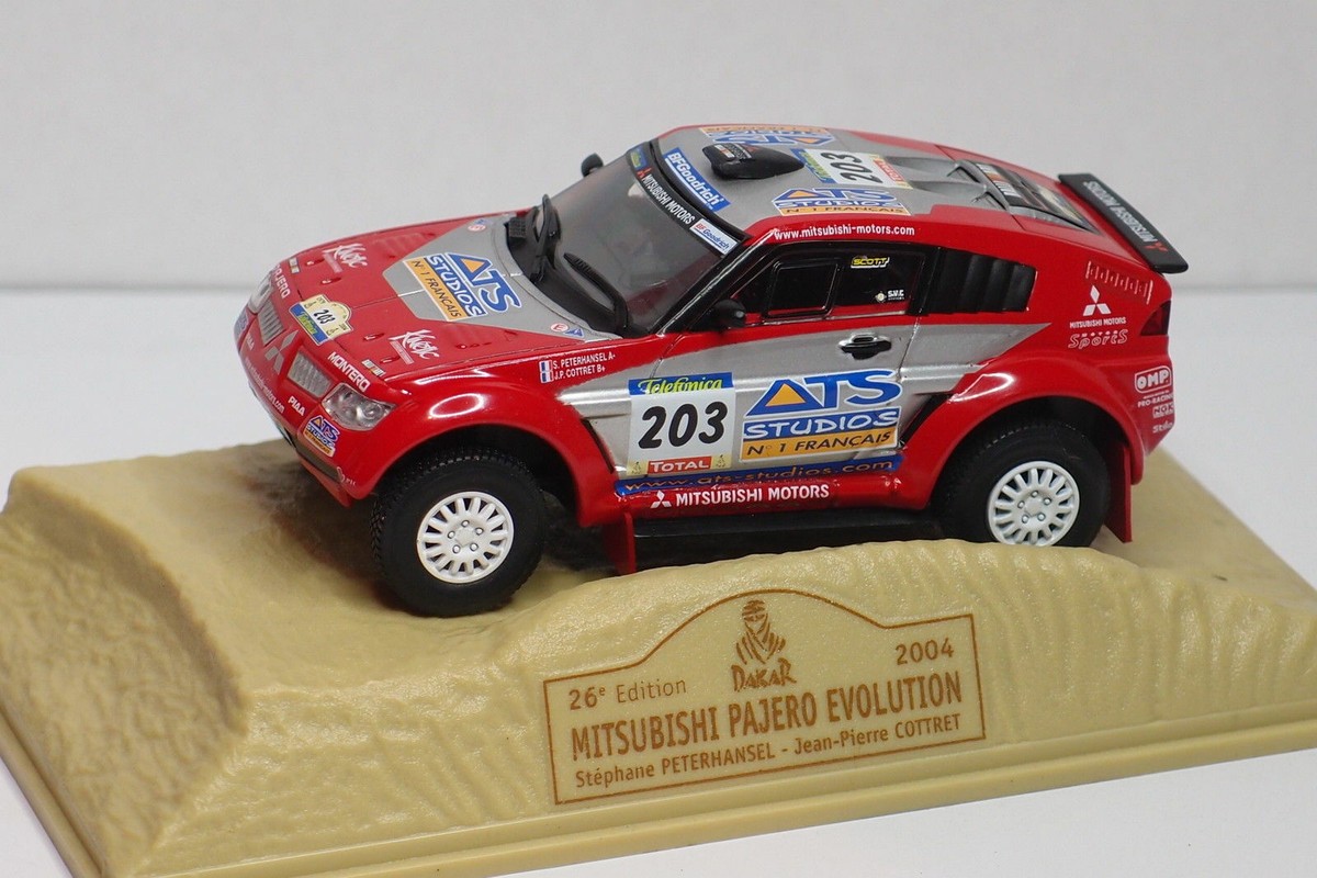 NOREV パジェロEVOLUTION 2004 DAKAR B6 1:43 NOREV 800100 MITSUBISHI PAJERO EVOLUTION DAKAR 2004