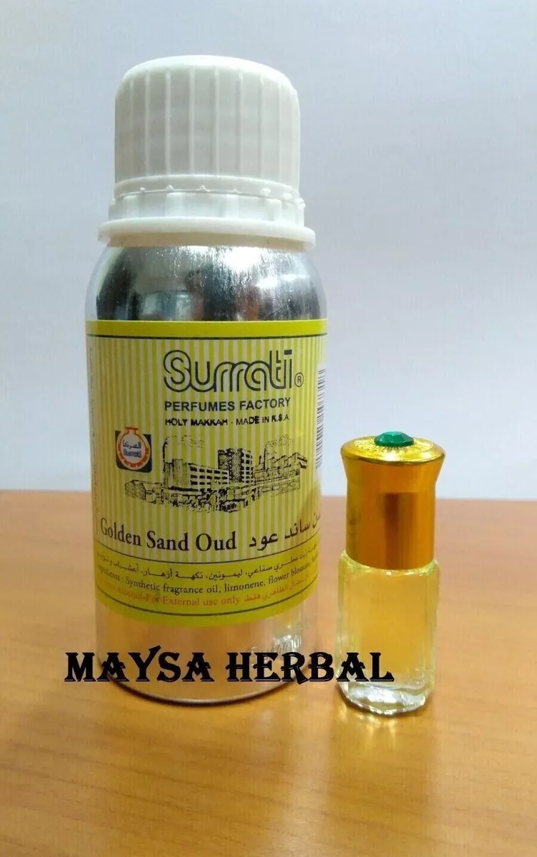 Surrati GOLDEN SAND OUD Attar oil concentrated Perfume oil , 100ml