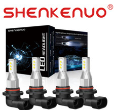 For Kia Seltos 2021-2023 9005 9005 LED Headlight Bulbs Hi Lo Beam Conversion Kit