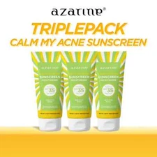 [3 PCS] Azarine Triplepack Calm My Acne Sunscreen