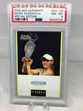2005 Ace Authentic Special Edition #MS-46 Maria Sharapova PSA 8