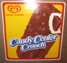 Lot of 4 Good Humor Candy Center Crunch Ice Cream Truck Stickers