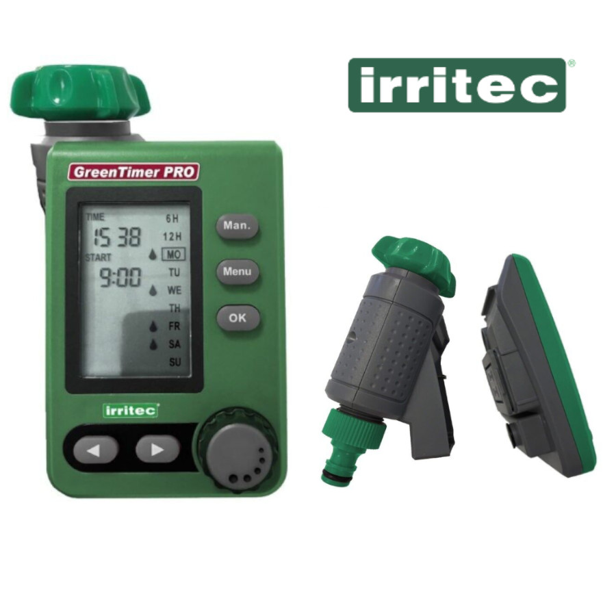 Programmatore Irrigazione 1 Via Irritec Batteria | Valvola a Sfera