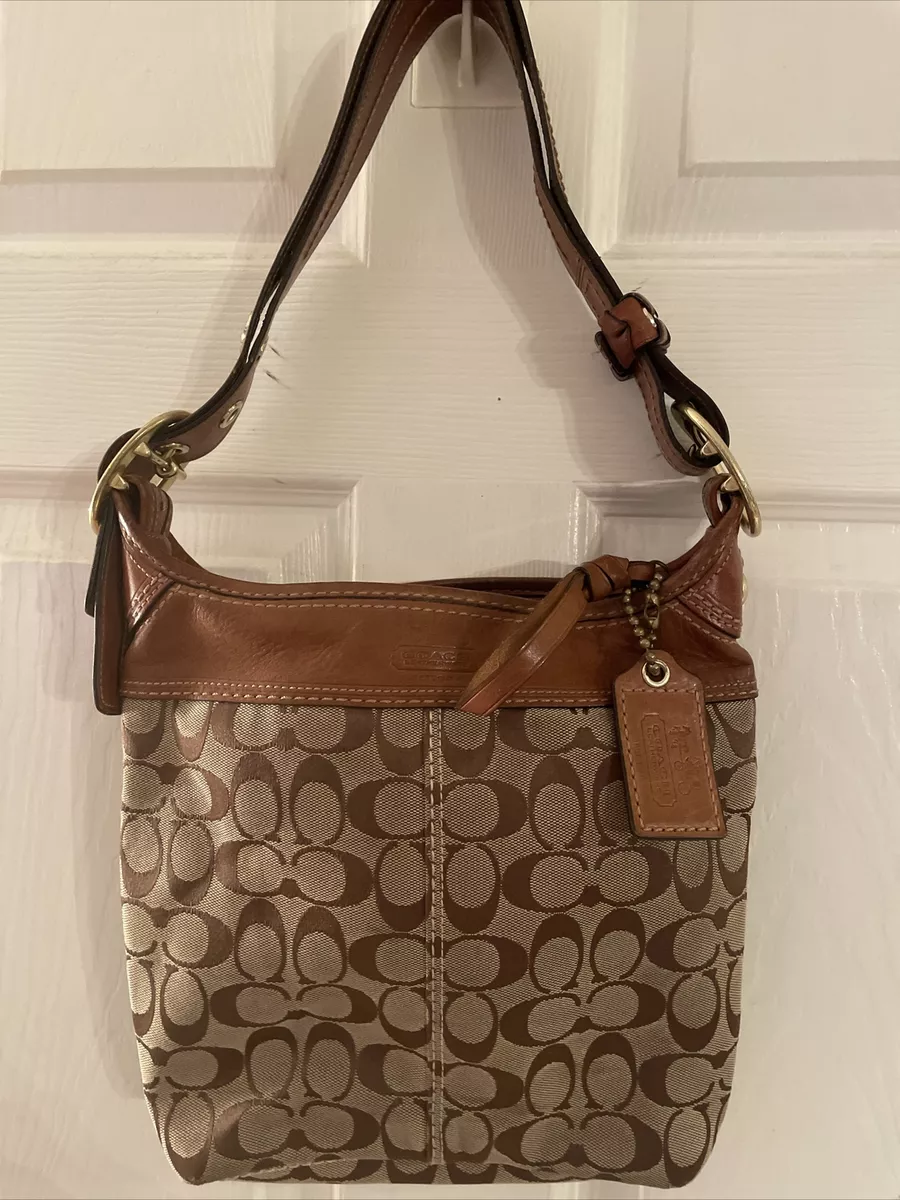 Used Coach Women's Scribble Logo Handbag No. E1320 - F24063 | eBay