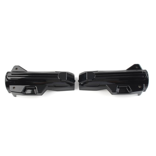 For Harley FLHR Electra Glide Road King 2014-2021 Lower Fork Covers Pair Black - Picture 5 of 5
