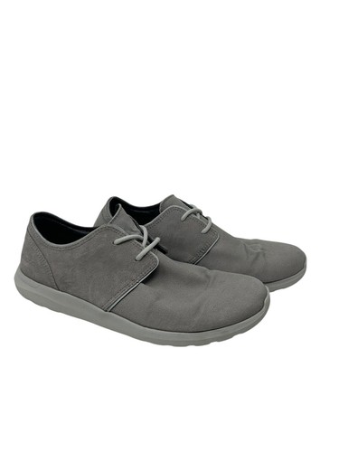Crocs 204223 Kinsale scarpe da ginnastica leggere 2 occhielli grigie da uomo taglia US 12,0 12