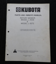 Kubota L185 L245 L295 L345 Tracteur " L 3559 3572 Tondeuse Pont " Fonctionnement