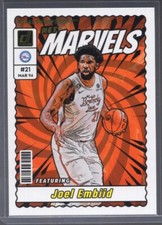 Joel Embiid 2023-24 Panini Donruss Basketball Net Marvels Press Proof